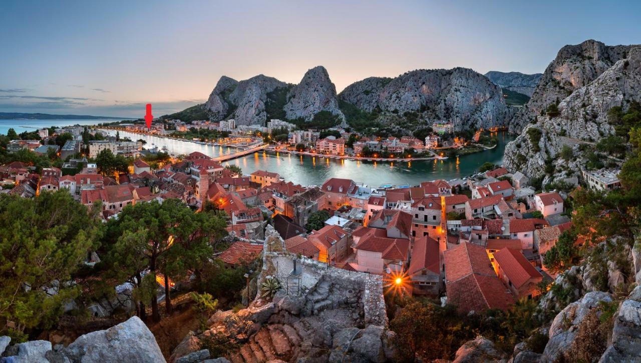 Downtown Deluxe Apartment Omis Ngoại thất bức ảnh